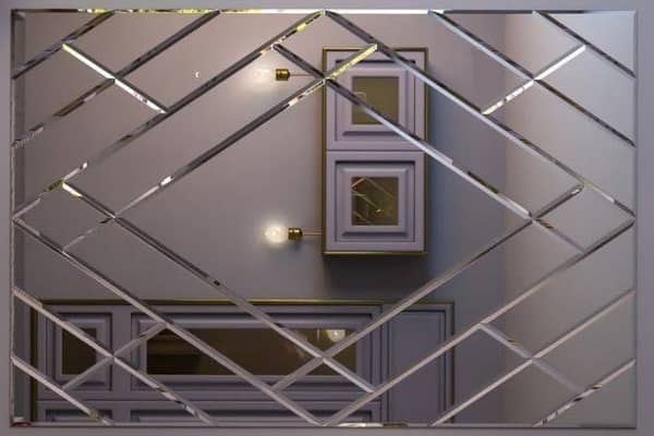 Изготовление фацета на зеркале и стекле