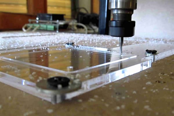 Фото фрезеровка листового стекла