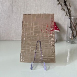 Фото стекло модель Абстракто цвет бронзовое