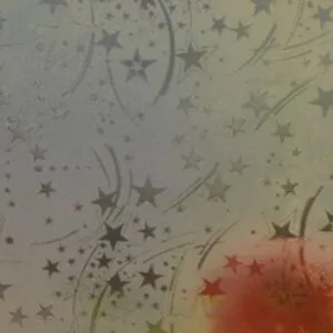 Фото стекло Фейерверк бронзовое