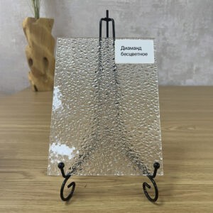 Фото стекло модель Диаманд цвет б/цв.