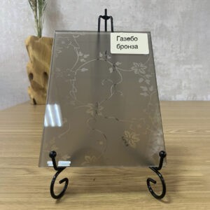 Фото стекло Газебо бронзовое