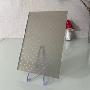 Фото стекло декоративное Пунто бронзовое