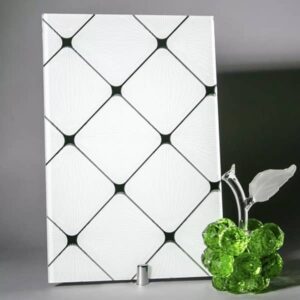 Фото зеркало листовое Фуджи белое