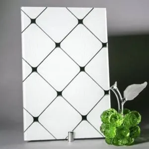 Фото зеркало листовое Фуджи белое